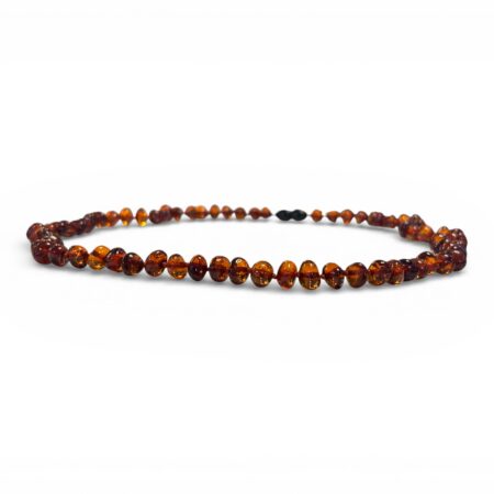 Kehribar Kolye Barok Kesim - Karamel