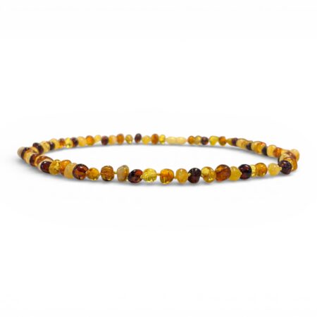 Kehribar Kolye Barok Kesim - Multicolor